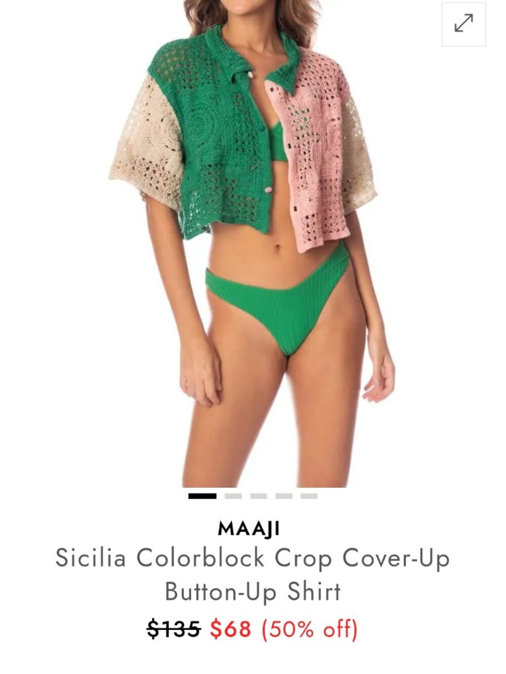 Maaji top 100% Cotton